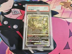 2023 POKEMON SWORD & SHIELD CROWN ZENITH #GG35 LEAFEON Alt Art VSTAR PSA 10 - Image 1