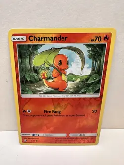 CHARMANDER REVERSE HOLO COMMON 1/70 DRAGON MAJESTY POKEMON TCG - Image 1