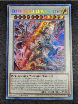 Yu-Gi-Oh! Despian Luluwalilith CYAC-EN042 1st Edition Secret Rare NM - Image 1