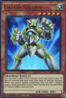1X NM Galaxy Soldier - GFP2-EN105 - Ultra Rare 1st Edition yugioh - Image 1