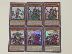 Yugioh Ancient Warriors Deck 40 Cards Zhuge Kong Loyal Guan Yun Tenki Free Pack - Image 1