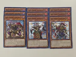 Yugioh Ancient Warriors Deck 40 Cards Zhuge Kong Loyal Guan Yun Tenki Free Pack - Image 3
