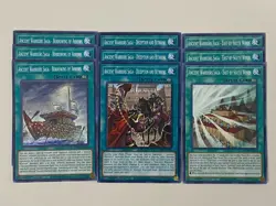 Yugioh Ancient Warriors Deck 40 Cards Zhuge Kong Loyal Guan Yun Tenki Free Pack - Image 4