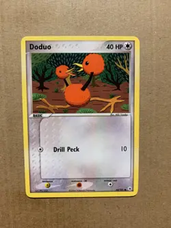 Doduo 60/101 EX Hidden Legends - Common Pokemon Card - NM/Mint - Image 1