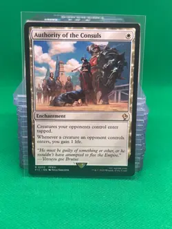 MTG - AUTHORITY OF THE CONSULS - Final Fantasy Com (R) - Image 1