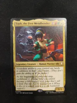Toph the First Metalbender - Avatar the Last Airbender - MTG - NM - Image 2