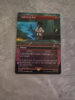 Lightning Bolt (FOIL) Fallout Secret Lair (MTG) - Image 1