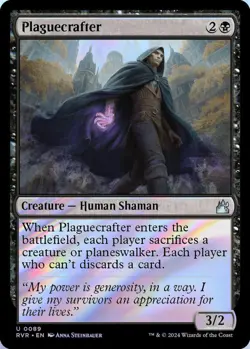 Plaguecrafter 0089 MTG RVR NM Foil - Image 1