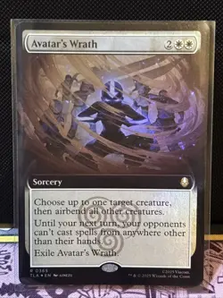 Avatar's Wrath (Extended Art) Avatar: The Last Airbender Foil - Image 1
