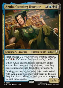 x1 Azula, Cunning Usurper - Foil R MTG Avatar: The Last Airbender M/NM, English - Image 1