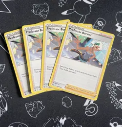 Pokemon TCG - Professor Burnet - Trainer Supporter SWSH167 - Playset x 4 - Image 1