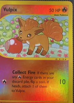 Pokemon TCG: Vulpix Aquapolis #116/147 Reverse Holo LP Condition - Image 3