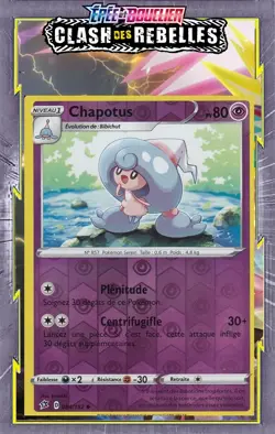 Chapotus Reverse- EB02:Clash des Rebelles - 084/192 - Carte Pokemon Neuve FR - Image 1