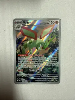 2025 POKEMON PFL EN PHANTASMAL FLAMES ILLUSTRATION RARE 101/094 FLYGON - Image 1