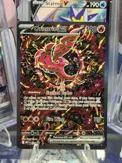 Pokemon ME02: Phantasmal Flames Oricorio ex #024 SIR Black Star Promo - Image 1