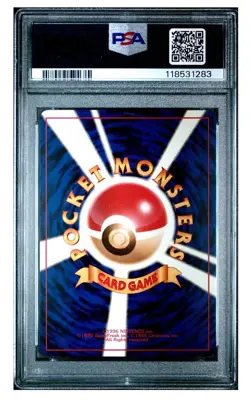 1996 Pokemon Hitmonchan, #107 Holo (Japanese) PSA 9 MINT - Image 2