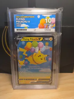 Flying Pikachu V 006/025 ACE 10 Celebrations 2021 Pokemon TCG English - Image 1