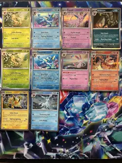 Pokemon TCG Prismatic Evolutions Holo And Reverse Holo x10 Cards Bundle - Image 1