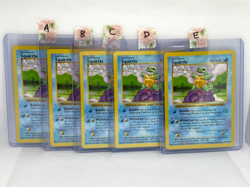 Squirtle Base Set 63/102 Shadowless Pokemon Trading Card - Image 1