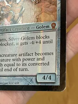 Magic TCG Karn, Silver Golem Foil MTG From the Vault: Relics Rare card - Image 3