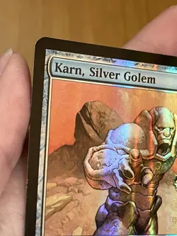 Magic TCG Karn, Silver Golem Foil MTG From the Vault: Relics Rare card - Image 5