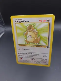 Kangaskhan 21/64 | Base Set Jungle | Non Holo Pokemon Card LP - Image 3