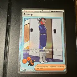 Pokemon Card Amarys 170/131 Prismatic Evolutions Special Illustration Rare - NM⭐ - Image 1