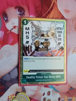 Deathly Poison Gas Bomb MH5 | OP03-057 R | One Piece Card Game English - Image 2
