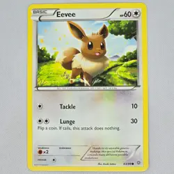 Eevee 63/98 Ancient Origins Regular Common Pokemon Card TCG English LP - Image 1