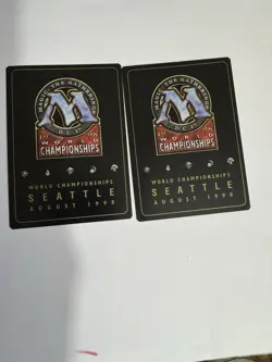 MTG [Reflecting Pool] World Championships 1998 Seattle Gold X2 - Image 2