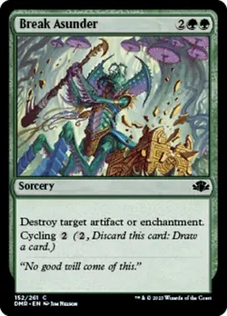 x4 Break Asunder - Dominaria Remastered - NM - MTG - Image 1