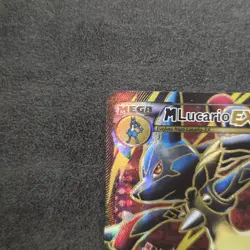 M Mega Lucario EX Full Art 55a/111 Pokemon XY Furious Fists Promo Pokemon TCG - Image 2