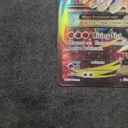 M Mega Lucario EX Full Art 55a/111 Pokemon XY Furious Fists Promo Pokemon TCG - Image 4