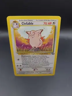 Clefable 17/64 - Jungle - Non Holo - Vintage Pokemon - MP - Image 1