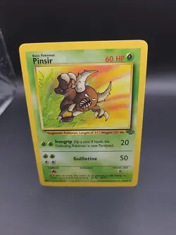 Pokemon TCG Pinsir - Jungle Set Unlimited - 25/64 WOTC - Light Play (LP) - Image 1