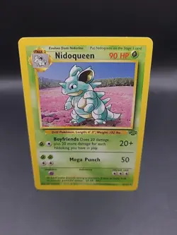 Pokemon TCG Nidoqueen Jungle 23/64 Regular Unlimited Rare LP - Image 1