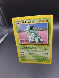 Pokemon TCG Nidoqueen Jungle 23/64 Regular Unlimited Rare LP - Image 3