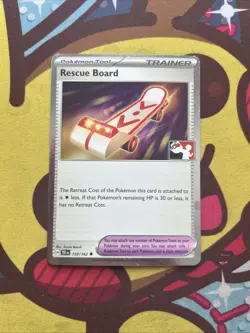 Pokemon Rescue Board 159/162 Play! Prize pack Series - Cosmic Holo - Image 1