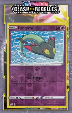Fantyrm Reverse- EB02:Clash des Rebelles - 089/192 - Carte Pokemon Neuve FR - Image 1