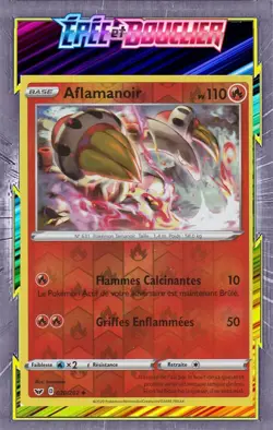 Aflamanoir Reverse - EB01:Epee et Bouclier - 026/202 - Carte Pokemon Neuve FR - Image 1