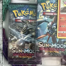 Pokemon Sun & Moon Guardians Rising 3 Booster Pack Blister - Turtonator - Image 3