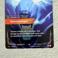 Stormbringer Foil OGN 250 Riftbound Origins League of Legends LP - Image 3