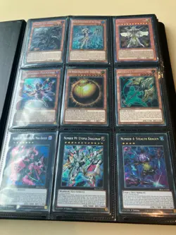Binder Collection Folder Packed with Secret, Ultra, Super Rares YuGiOh TCG - Image 1