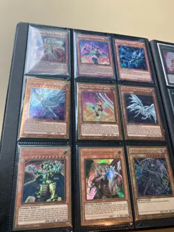Binder Collection Folder Packed with Secret, Ultra, Super Rares YuGiOh TCG - Image 2
