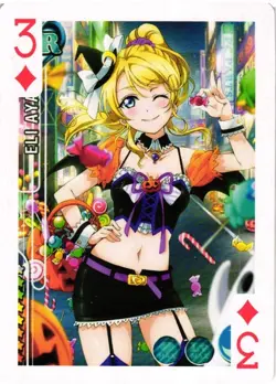 ELI AYASE LOVE LIVE SCHOOL Playing Card Goddess Story Anime Collectible Card - Image 1