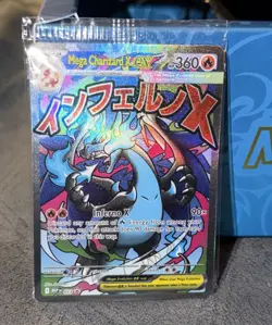 Mega Charizard Promo Phantasmal Flames Pokemon Card TCG - Image 1