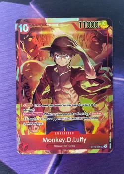 One Piece TCG: Luffy ST10-006 Treasure Booster Promo Card - MINT/NEAR MINT - Image 1