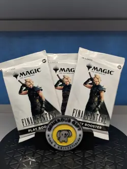(3)Magic the Gathering~Final Fantasy~Play Booster Packs~Factory Sealed~ *NEW* - Image 1