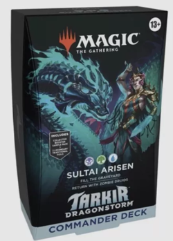 Magic The Gathering: - Tarkir Dragonstorm Sultai Arisen Commander Deck - Image 1