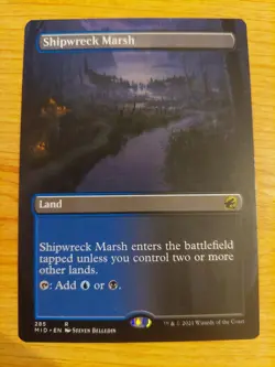 Shipwreck Marsh (Borderless) - 285 (Innistrad) - Near Mint NM - Rare - Image 1